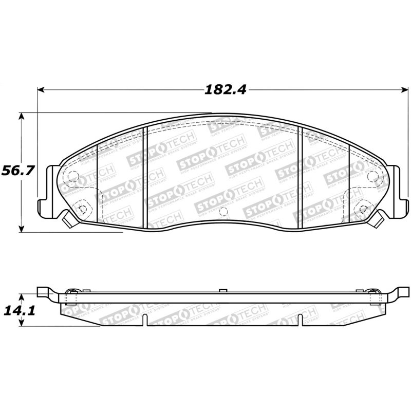 StopTech Street Brake Pads