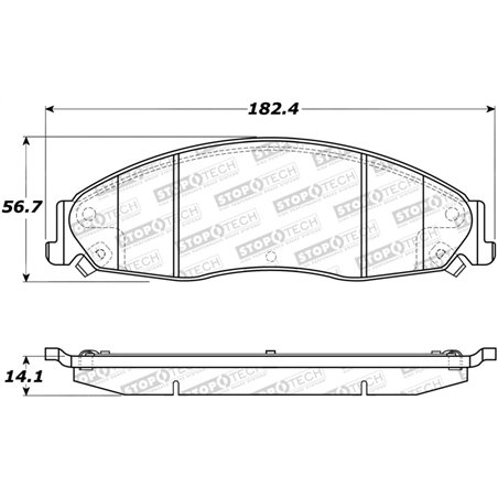 StopTech Street Brake Pads