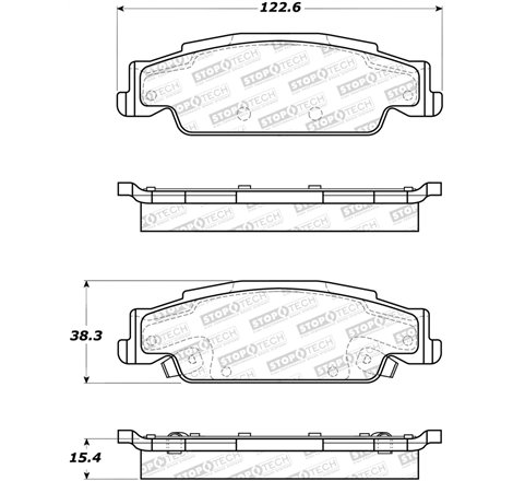 StopTech Street Brake Pads