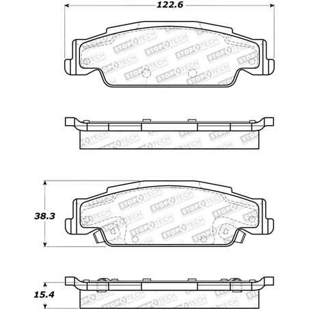 StopTech Street Brake Pads