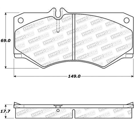 StopTech Street Brake Pads