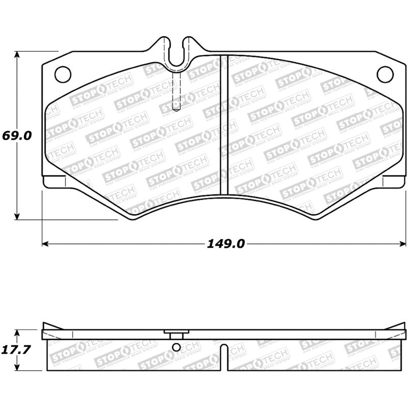 StopTech Street Brake Pads