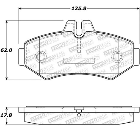 StopTech Street Brake Pads