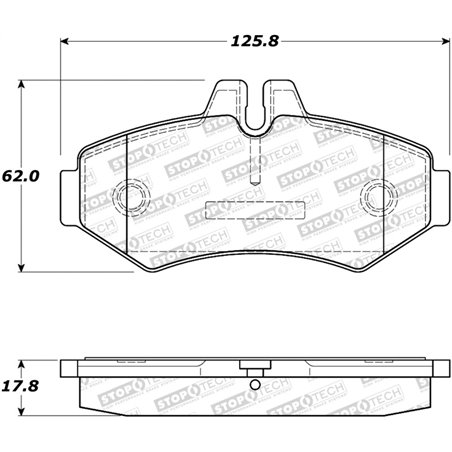 StopTech Street Brake Pads