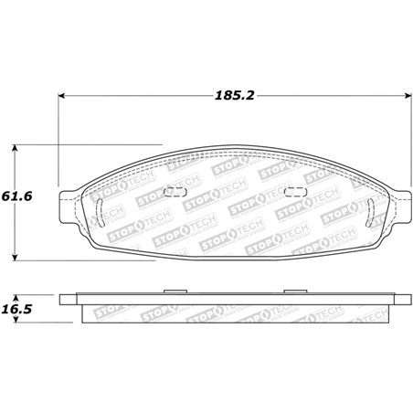 StopTech Street Brake Pads