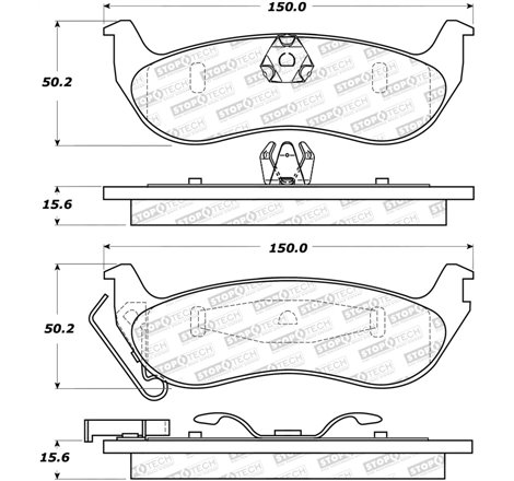 StopTech Street Brake Pads