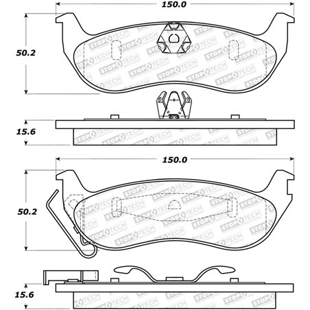 StopTech Street Brake Pads