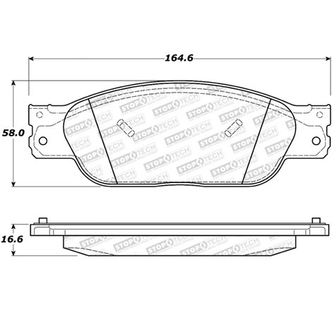 StopTech Street Brake Pads