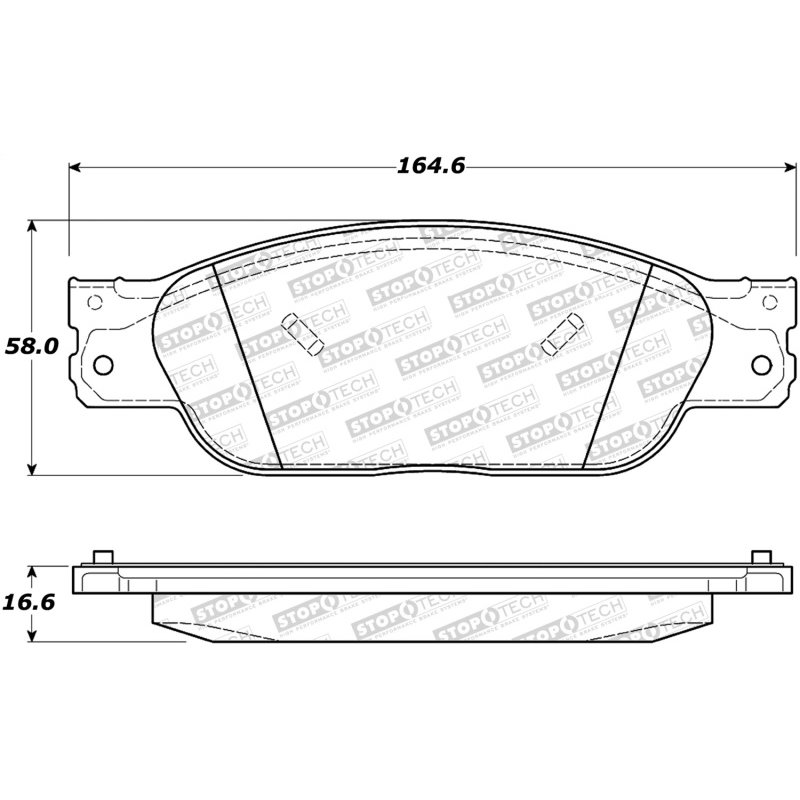 StopTech Street Brake Pads