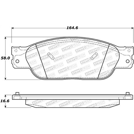 StopTech Street Brake Pads