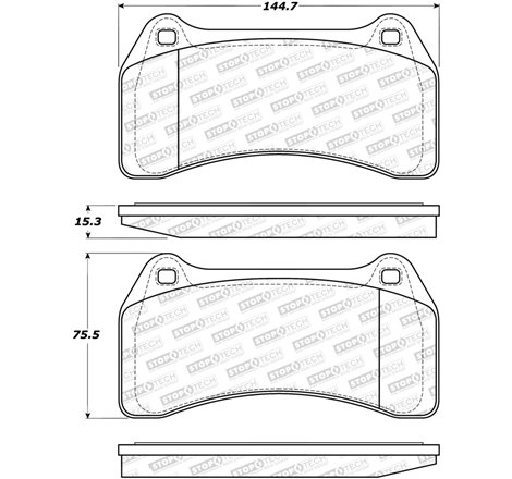 StopTech Street Brake Pads