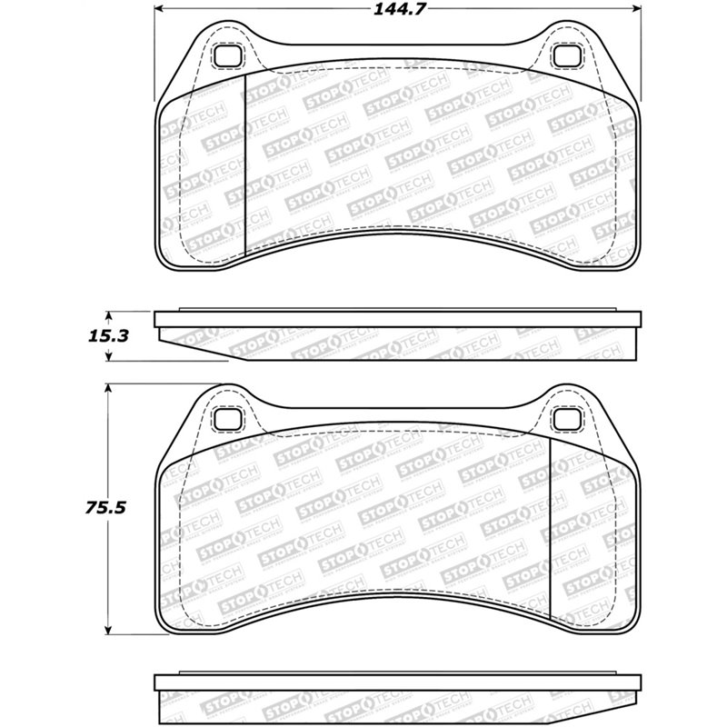 StopTech Street Brake Pads