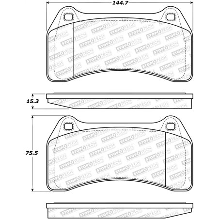 StopTech Street Brake Pads