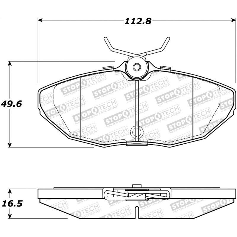 StopTech Street Brake Pads