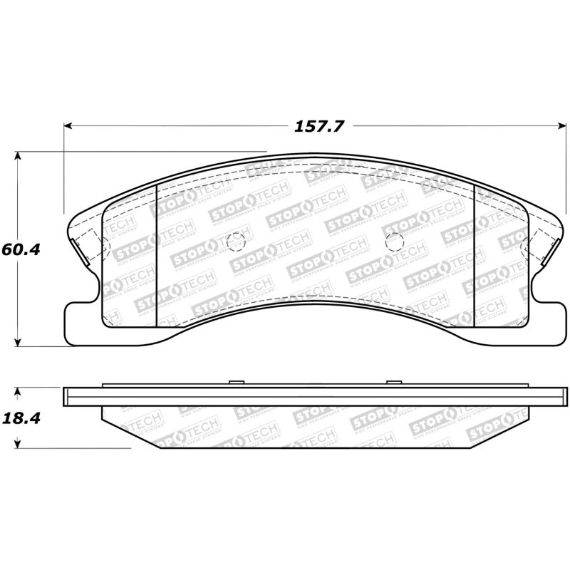 StopTech Street Brake Pads