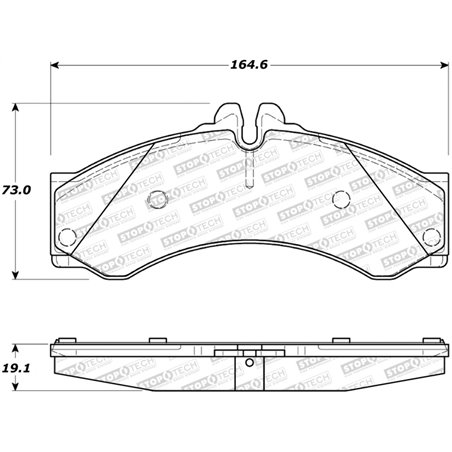 StopTech Street Brake Pads