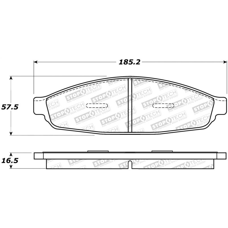 StopTech Street Brake Pads