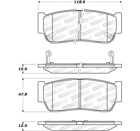 StopTech Street Brake Pads