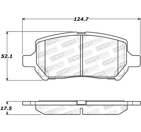 StopTech Street Brake Pads