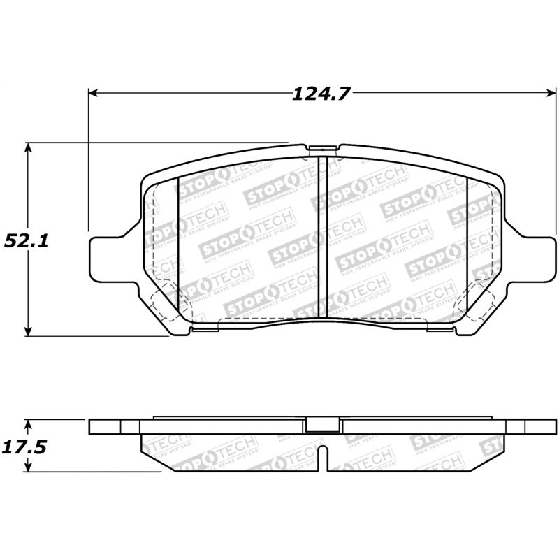 StopTech Street Brake Pads