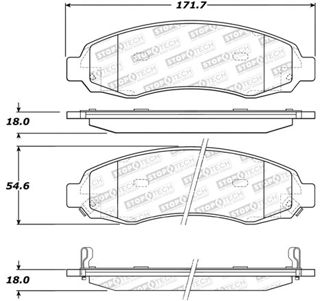 StopTech Street Brake Pads