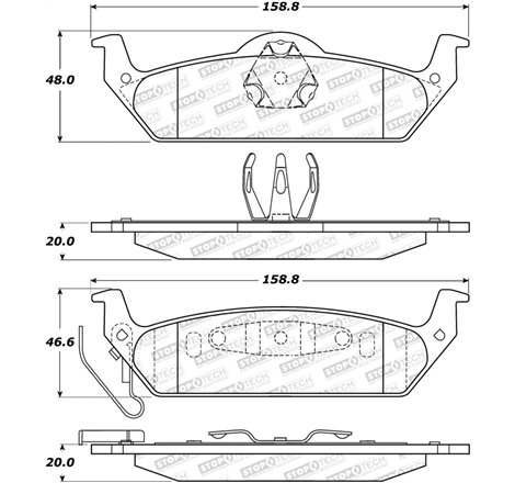 StopTech Street Brake Pads