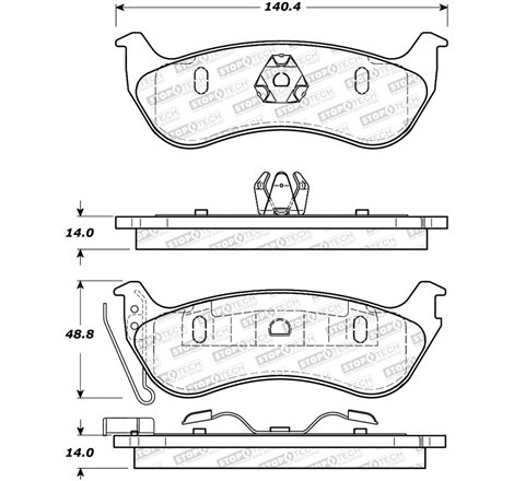 StopTech Street Brake Pads