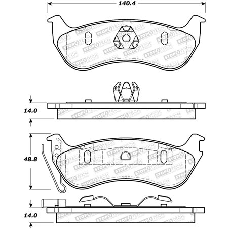 StopTech Street Brake Pads