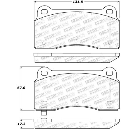 StopTech Street Brake Pads