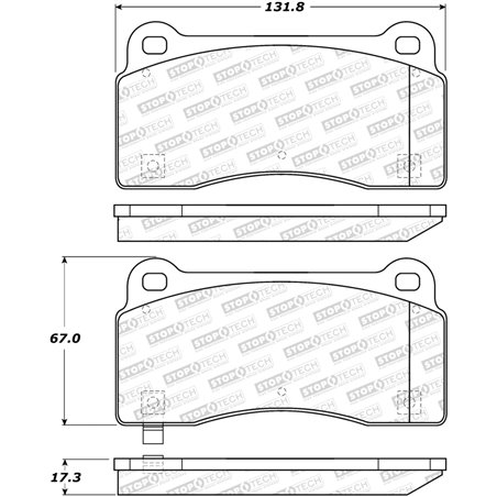 StopTech Street Brake Pads