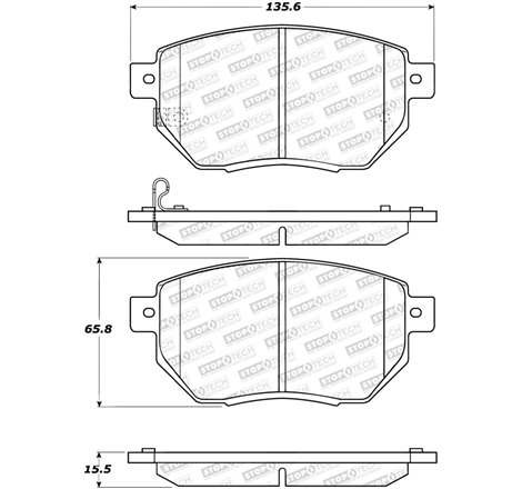 StopTech Street Brake Pads