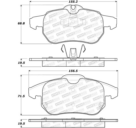 StopTech Street Brake Pads