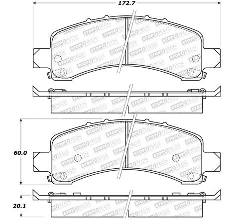 StopTech Street Brake Pads