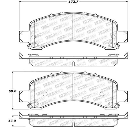 StopTech Street Brake Pads