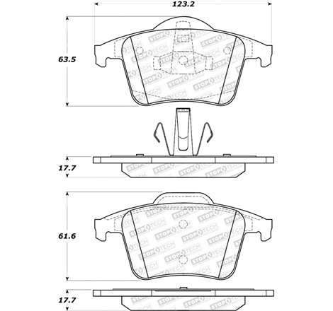 StopTech Street Brake Pads