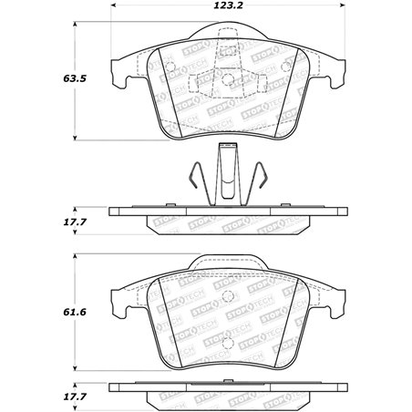 StopTech Street Brake Pads