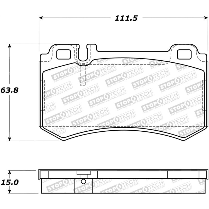 StopTech Street Brake Pads