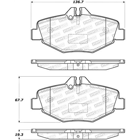 StopTech Street Brake Pads