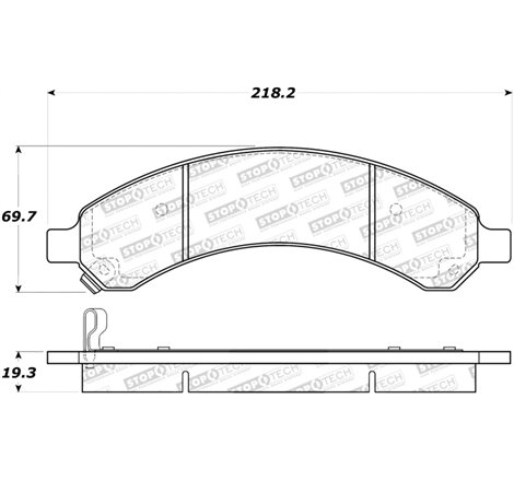 StopTech Street Brake Pads