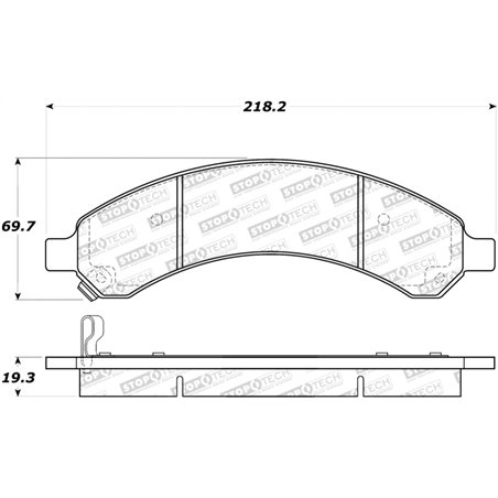 StopTech Street Brake Pads