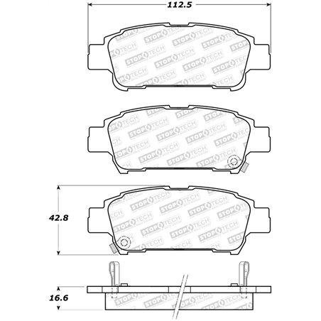 StopTech Street Brake Pads