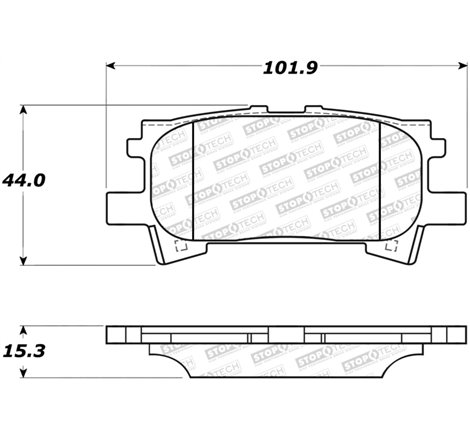 StopTech Street Brake Pads