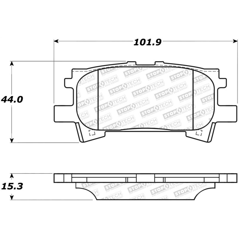 StopTech Street Brake Pads