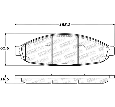 StopTech Street Brake Pads