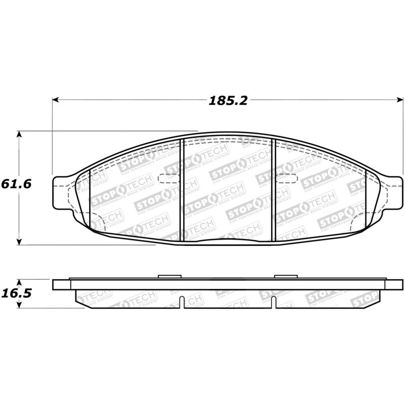 StopTech Street Brake Pads