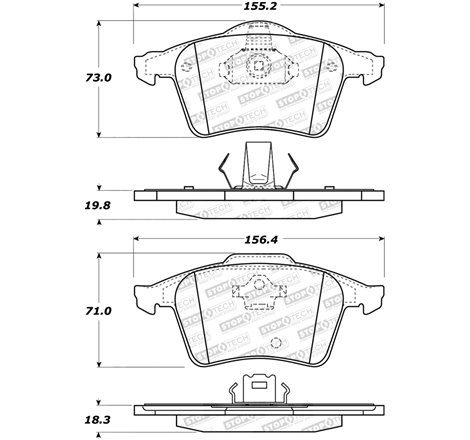 StopTech Street Brake Pads