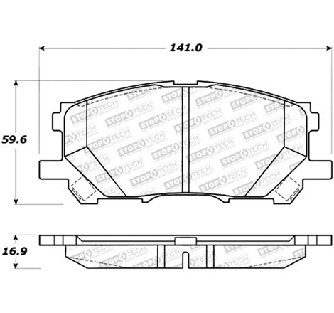 StopTech Street Brake Pads