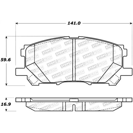 StopTech Street Brake Pads