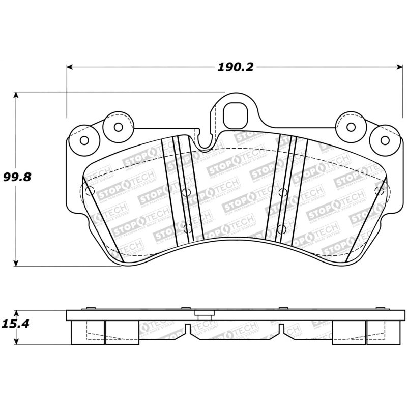 StopTech Street Brake Pads