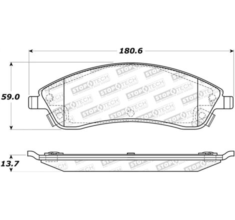 StopTech Street Brake Pads